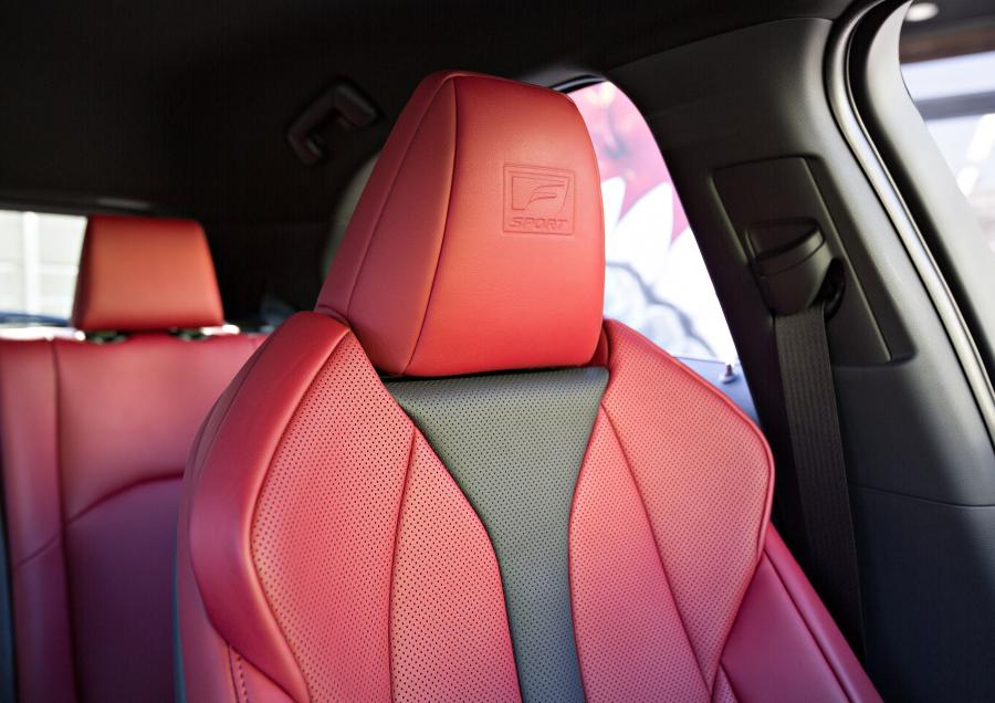 Детали интерьера Lexus UX200 F-Sport 2018 года  (NA) (фото 5 из 40)